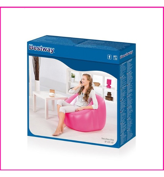Bestway Inflatable Couch Single Air Sofa