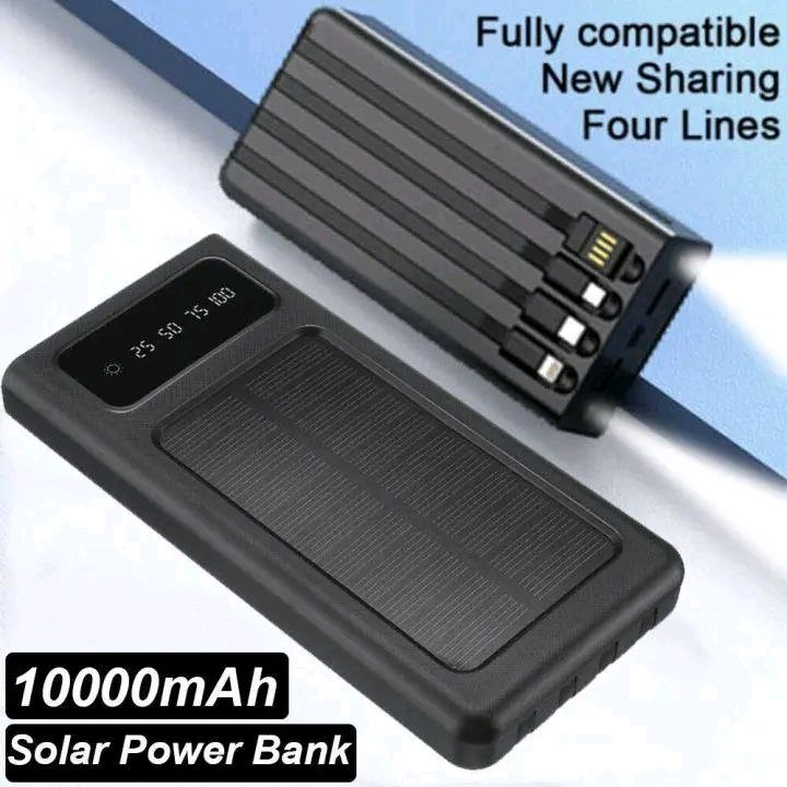 🔥 ⚡ REGRSI® Solar Energy Power Bank ⚡ 10000mah🔋
